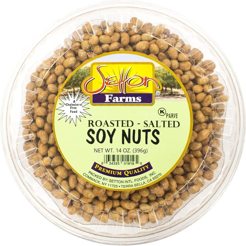 Setton Farms Roasted Salted Soy Nuts - 14 Oz, Kosher - Image 1